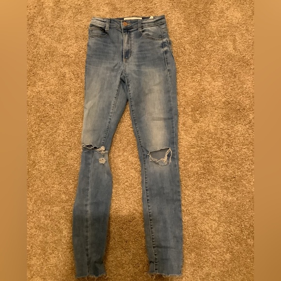 Long, small waist jeans - Picture 1 of 3